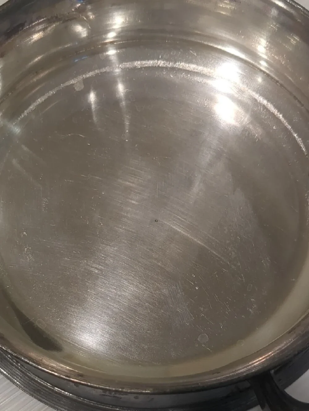 Antique Silver Double-Handled Serving Bowl